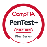 CompTIA PenTest+ badge